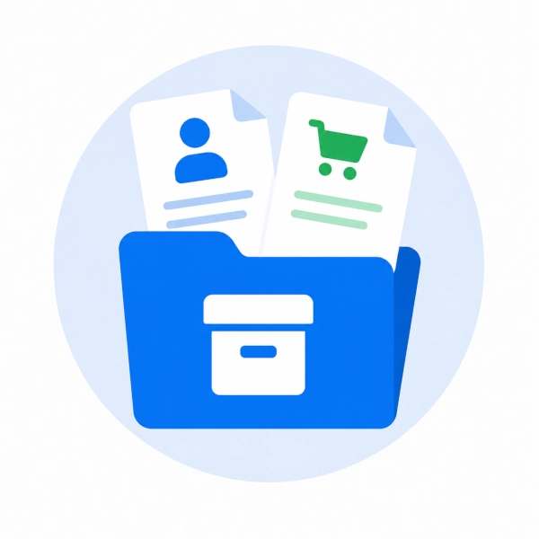 Archivio Documenti Clienti e Ordini: Archivia PDF e Allegati
