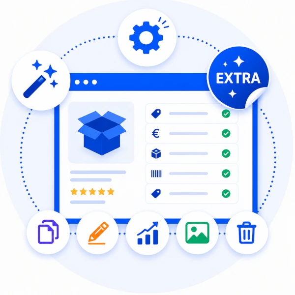 Sconti, Varianti, Taglie, FAQ: Gestione Prodotti Completa