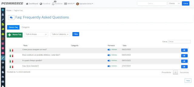 Rispondi alle domande più frequenti - Personalizza il tuo sito senza programmare