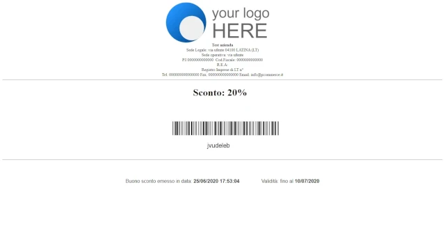 Stampa coupon promozionali - Fai crescere vendite e visibilità