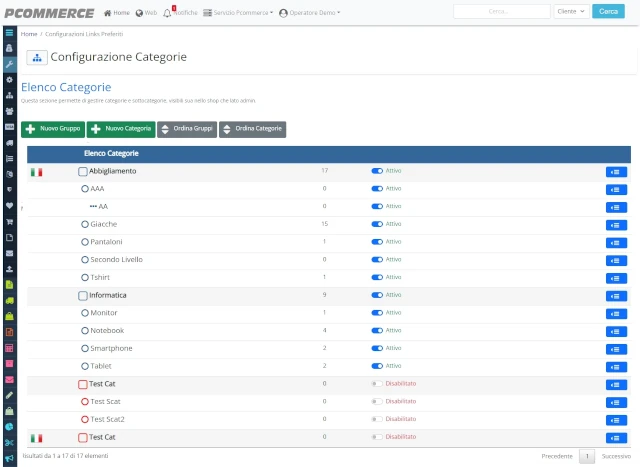 Organizza il catalogo prodotti - Personalizza il tuo ecommerce in ogni dettaglio