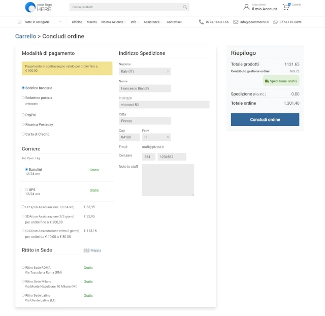 Riduci gli ordini incompleti - Disponi di un sito ecommerce professionale