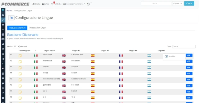 Personalizza ogni testo - Personalizza il tuo ecommerce in ogni dettaglio