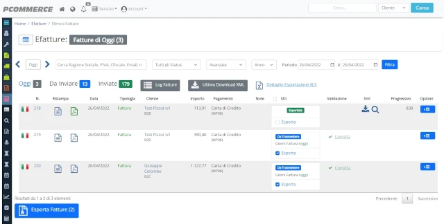 Esporta le fatture in XML - Semplifica fatturazione e contabilità