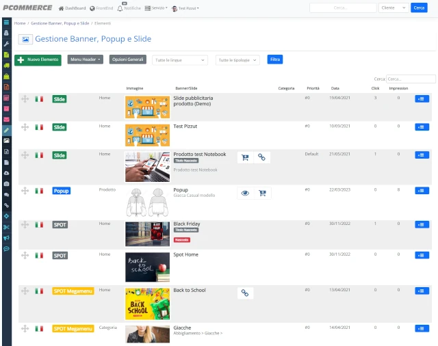 Cattura l'attenzione con banner e popup - Personalizza il tuo sito senza programmare