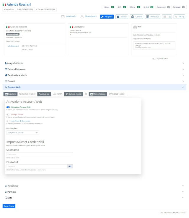 Controlla gli accessi al sito - Conosci e gestisci al meglio i tuoi clienti