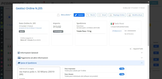 Modifica gli ordini con facilità - Gestisci gli ordini senza perdere tempo