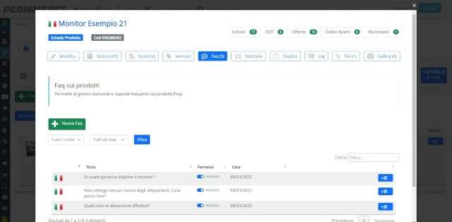 Rispondi alle domande frequenti - Vendi di più con un catalogo sempre aggiornato