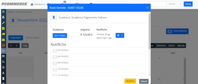 Analizza le scadenze in dettaglio - Tieni sotto controllo tutti gli incassi